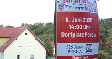 Bürgerfest 2026 am 6. Juni in Perba