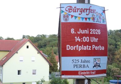 Bürgerfest 2026 am 6. Juni in Perba